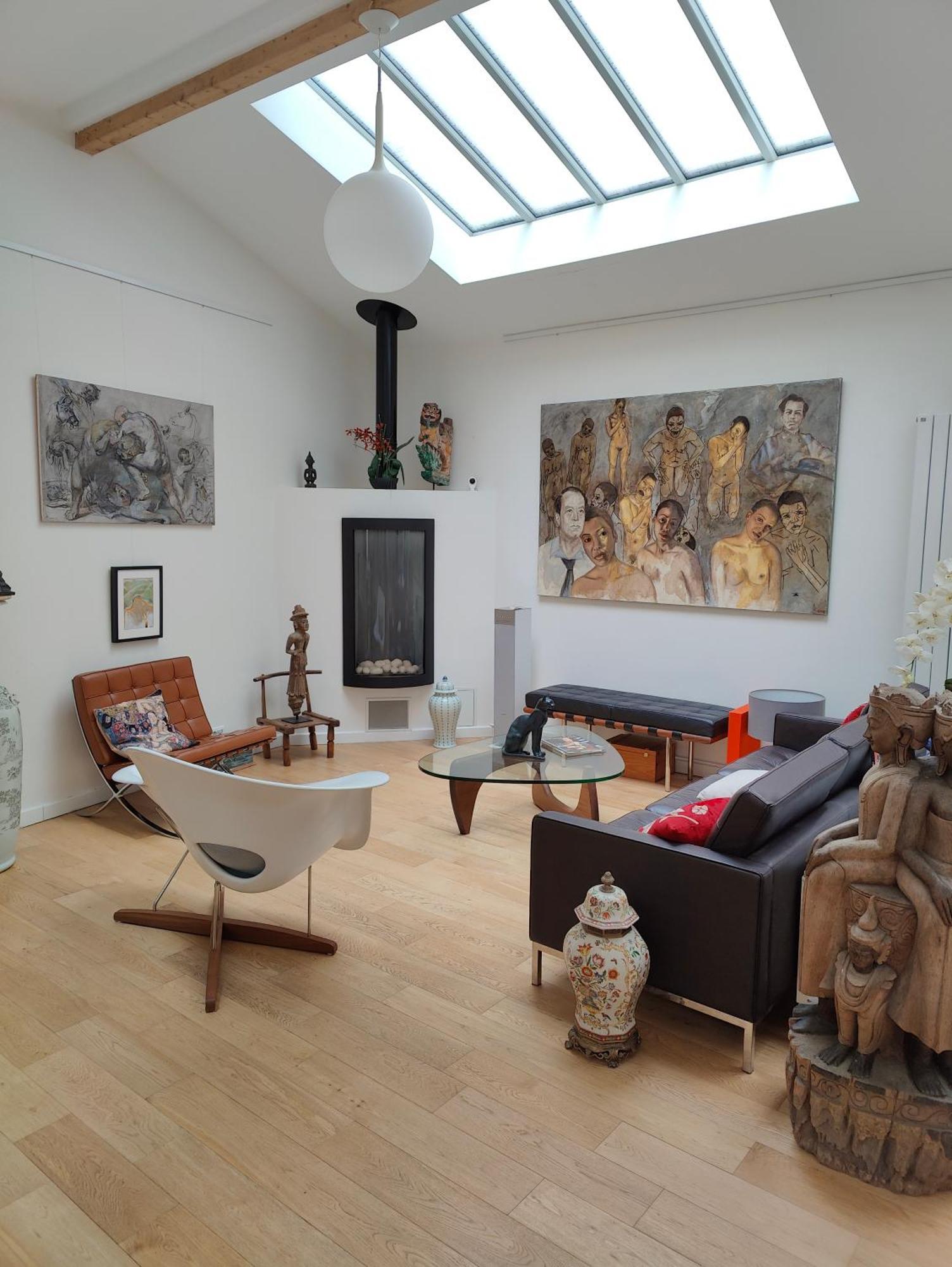 Apartmán Loft, Atelier Artiste Montmartre Paříž Exteriér fotografie